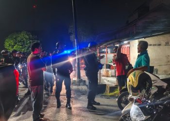 Brimob Sumut Bergerak di Jam Rawan, Patroli Malam Medan Dibayangi Ancaman Geng Motor