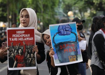 GMNI Sumut Gelar Demo May Day di DPRD Sumut, Angkat Isu Buruh hingga Pendidikan