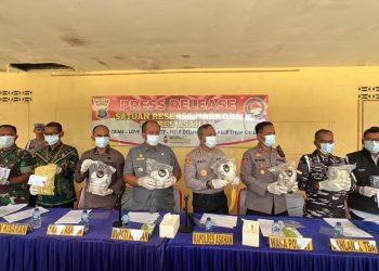 Jaringan Sabu Lintas Negara Terbongkar: Polres Asahan Petakan Alur dari Malaysia ke Sumatera hingga Jawa