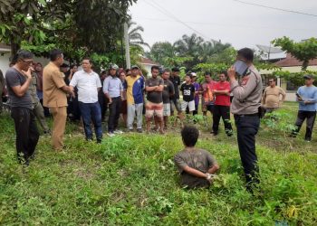 Polsek Gunung Malela Amankan ODGJ yang Menggali Kuburan di TPU Pamatang Simalungun