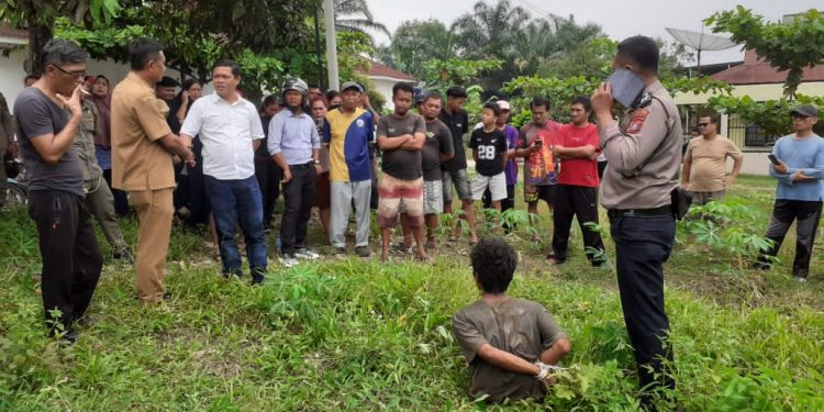 Polsek Gunung Malela Amankan ODGJ yang Menggali Kuburan di TPU Pamatang Simalungun