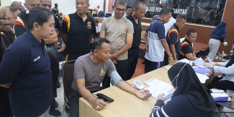 Polres Pematangsiantar Laksanakan Rikkesla Biddokkes Polda Sumut Tahun 2026