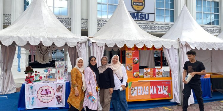 UMKM Binaan Pelindo Regional 1 Ramaikan Bazar Medan Coding Competition 2026 di UMSU UMKM Binaan Pelindo Regional 1 Ramaikan Bazar Medan Coding Competition 2026 di UMSU