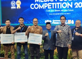 Pelindo Regional 1 Terima Penghargaan dari Wali Kota Medan atas Dukungan di Medan Coding Competition 2026