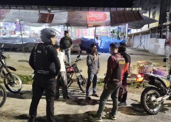 Antisipasi Gangguan Kamtibmas, Polres Pematangsiantar Gelar KRYD dan Amankan Tiga Motor Knalpot Brong