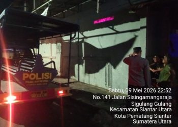 Respon Cepat Polisi, Polsek Siantar Utara Cek TKP Laporan Perkelahian di Depan SMP Negeri 7