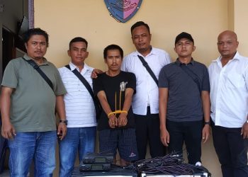 Unit Reskrim Polsek Tanah Jawa Ungkap Kasus Pencurian Gereja Advent di Tanjung Pasir