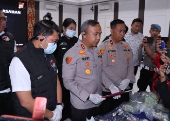 Sat Narkoba Polres Asahan Gagalkan Peredaran 10 Kg Sabu dan 1.500 Vape Diduga Mengandung Etomidate