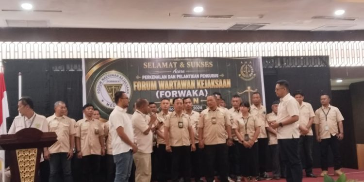 Pelantikan Pengurus FORWAKA Medan Periode 2026–2028, Irfandi : Perkuat Sinergi Pers dan Aparat Penegak Hukum Pelantikan Pengurus FORWAKA Medan Periode 2026–2028, Irfandi : Perkuat Sinergi Pers dan Aparat Penegak Hukum