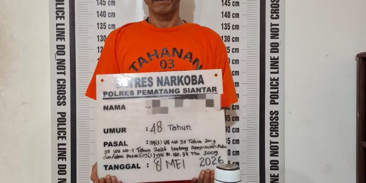 Sat Resnarkoba Polres Pematangsiantar Bongkar Kepemilikan Sabu 4,88 Gram di Ring Road
