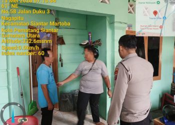 Respon Cepat CC 110, Polsek Siantar Martoba Turun Langsung Tangani Dugaan KDRT di Perumahan Asido
