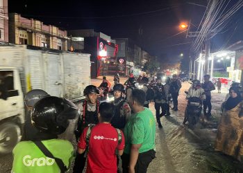 Brimob Sumut Tancap Gas! Patroli Batalyon A Kepung Titik Rawan, Kota Medan Dibuat Aman dari Kejahatan Jalanan