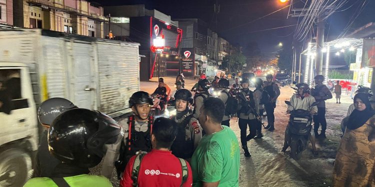Brimob Sumut Tancap Gas! Patroli Batalyon A Kepung Titik Rawan, Kota Medan Dibuat Aman dari Kejahatan Jalanan