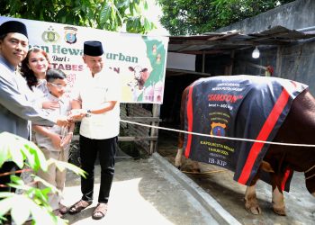 Polrestabes Medan Sembelih 27 Hewan Kurban, Perkuat Kepedulian Sosial dan Kedekatan dengan Masyarakat