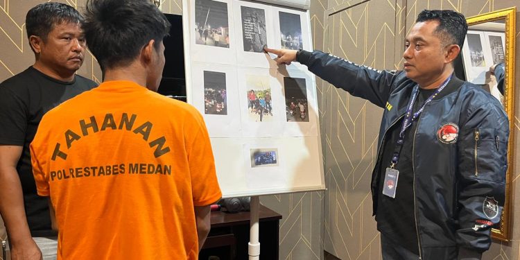 Residivis Geng Motor Medan Terlibat Peredaran Pod Getar dan Ekstasi