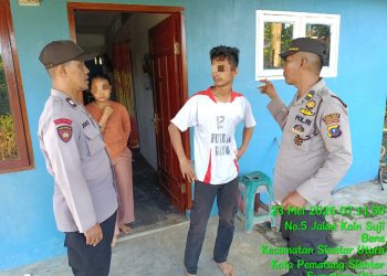 Polsek Siantar Utara Gerak Cepat Cek Laporan Keributan di Jalan Kain Sutera