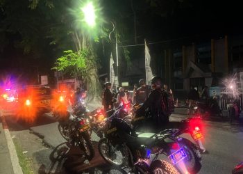 Patroli Hingga Subuh, Polres Pematangsiantar Tertibkan Knalpot Brong dan Antisipasi Penyakit Masyarakat