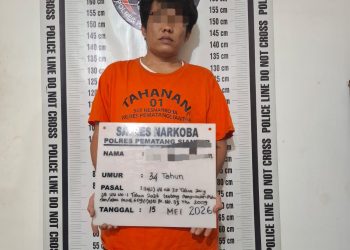 Miliki Dua Paket Sabu, Pria Asal Balikpapan Dibekuk Satresnarkoba Polres Pematangsiantar