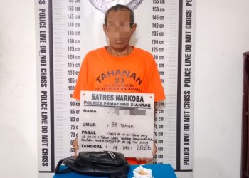 Polres Pematangsiantar Bekuk Pria Pemilik 8,05 Gram Sabu di Simpang Karang Sari