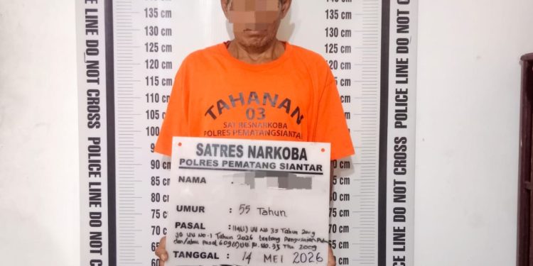 Polres Pematangsiantar Bekuk Pria Pemilik 8,05 Gram Sabu di Simpang Karang Sari