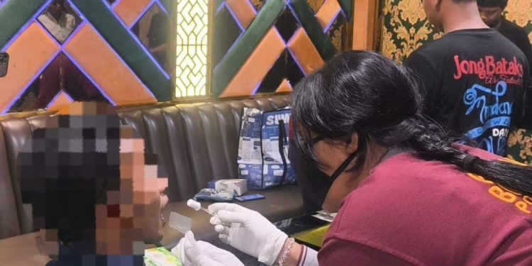 Polda Sumut Razia THM di Medan, Tes Liur Deteksi Vape Etomidate Dipakai Perdana