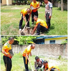 Kapolsek Air Putih AKP Rahmad R. Hutagaol Pimpin Bakti Religi Lintas Iman, Wujudkan Polri Hadir untuk Masyarakat