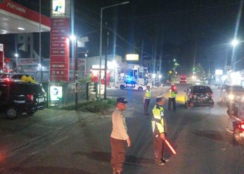 Respon Cepat Laporan Warga, Sat Lantas Polres Pematangsiantar Berhasil Urai Kemacetan di Depan SPBU Jalan D.I. Panjaitan
