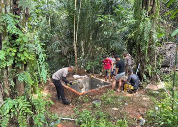 Sambut HUT Bhayangkara ke-80, Brimob Sumut Bangun Sanitasi Air Bersih untuk Sekolah di Tapanuli Selatan