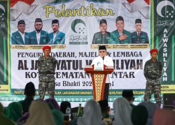 Wesly Silalahi Santuni Anak Yatim Rp15 Juta, Tegaskan Al Washliyah Mitra Strategis Membangun Pematangsiantar