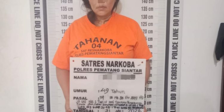 Satresnarkoba Polres Pematangsiantar Bekuk Pengedar Sabu di Terminal Sukadame