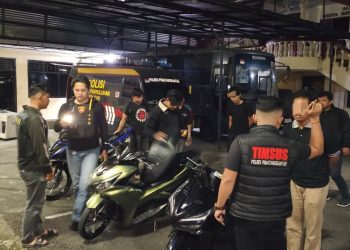 Patroli Tengah Malam Timsus Dayok Mirah, Tiga Motor Berknalpot Brong Diamankan