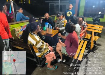 Laporan Masuk Lewat Call Center 110, Polsek Siantar Marihat Gerak Cepat Tangani Keributan di Naga Huta
