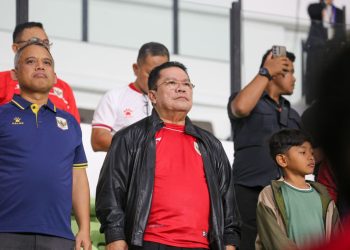 Wesly Silalahi Beri Semangat Garuda Muda dari Tribun Stadion, Kekalahan dari Australia Dinilai Jadi Bekal Berharga