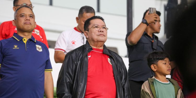Wesly Silalahi Beri Semangat Garuda Muda dari Tribun Stadion, Kekalahan dari Australia Dinilai Jadi Bekal Berharga