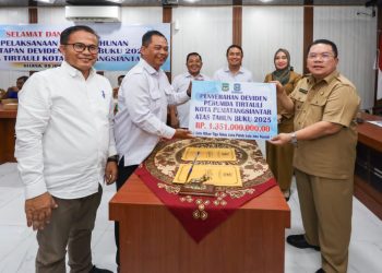 Perumda Tirta Uli Cetak Laba Rp2,8 Miliar, Wesly Silalahi Dorong Pelayanan Air Minum Semakin Prima