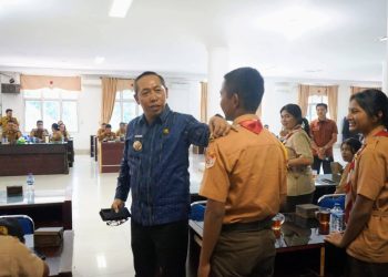 Bupati Taput Buka Secara Resmi Muscab Gerakan Pramuka Kabupaten Taput