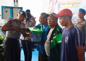 Sambut Hari Bhayangkara ke-80, Polda Sumut dan Polres Pelabuhan Belawan Salurkan 1.500 Paket Sembako untuk Warga