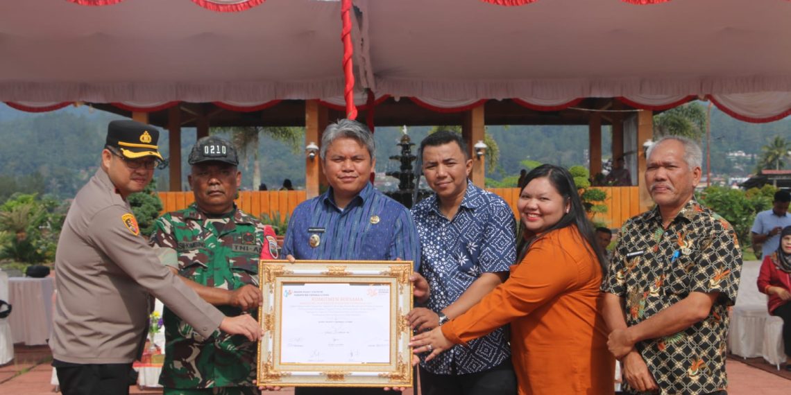 ‎Pemkab Taput Dukung Sensus Ekonomi 2026, Tekankan Masyarakat Ingat “TIR”  ‎
