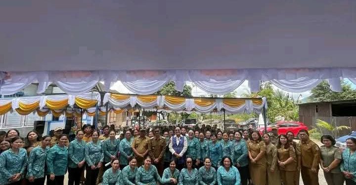 Tim Penggerak PKK Taput Monitoring Percepatan Penurunan Stunting dan Penguatan UMKM di Desa Enda Portibi