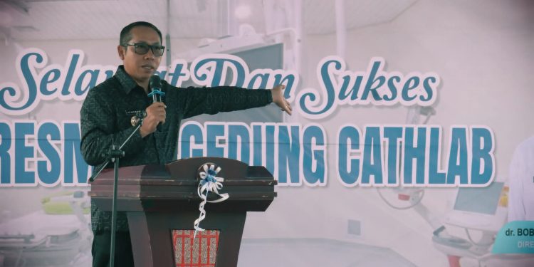 Bupati Resmikan Gedung Cath Lab RSUD Tarutung Bupati Resmikan Gedung Cath Lab RSUD Tarutung
