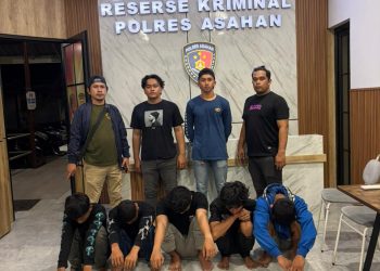 Respons Cepat Layanan 110, Timsus Geng Motor Polres Asahan Amankan Remaja Diduga Terlibat Tawuran Bersenjata