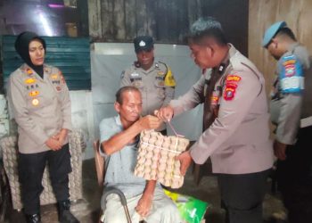 Jelang HUT Bhayangkara ke-80, Polsek Siantar Selatan Hadirkan Kepedulian dengan Menyapa dan Membantu Warga Penderita Stroke
