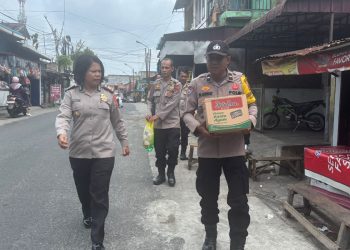 Jelang HUT Bhayangkara ke-80, Polsek Siantar Utara Datangi Rumah Warga Prasejahtera, Tebar Kepedulian dari Pintu ke Pintu