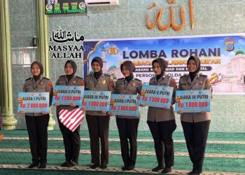 Dua Personel Polres Pematangsiantar Raih Juara MTQ Tingkat Polda Sumut Sambut HUT Bhayangkara ke-80