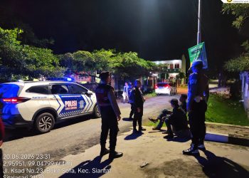 Antisipasi 3C dan Gangguan Kamtibmas, Polres Pematangsiantar Gelar KRYD di Wilayah Hukum