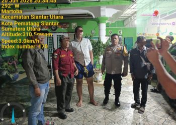 Polsek Siantar Martoba Respon Cepat Amankan Pria Diduga ODGJ yang Mengamuk di Simpang Karangsari