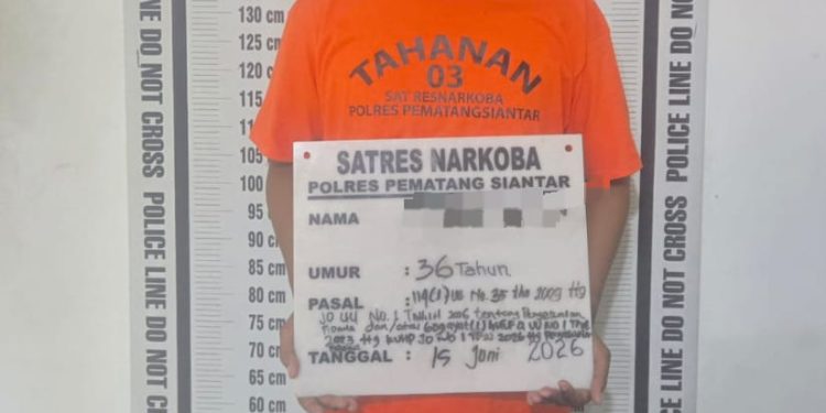 Polres Pematangsiantar Ringkus Pemilik 5 Paket Sabu di Jalan Melanthon Siregar Polres Pematangsiantar Ringkus Pemilik 5 Paket Sabu di Jalan Melanthon Siregar