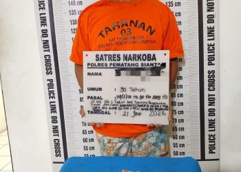 Sabu 4,43 Gram Digagalkan Beredar, Polres Pematangsiantar Ringkus Pria di Depan Kamar Hotel