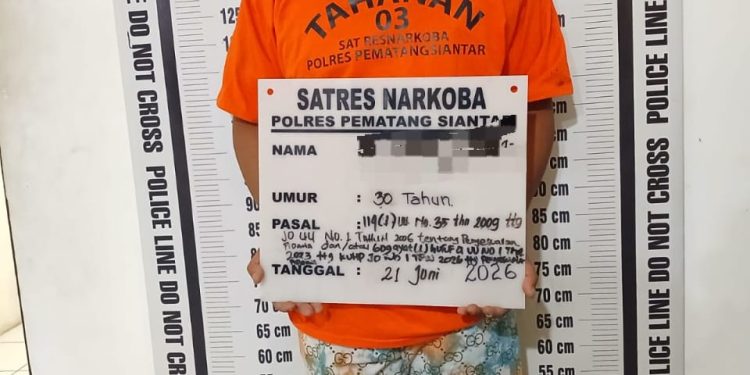 Sabu 4,43 Gram Digagalkan Beredar, Polres Pematangsiantar Ringkus Pria di Depan Kamar Hotel