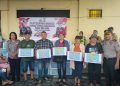 Sambut HUT Bhayangkara ke-80, Polres Pematangsiantar Salurkan 154 Paket Bansos untuk Korban Kebakaran Pasar Dwikora